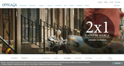 Desktop Screenshot of opticalia.es